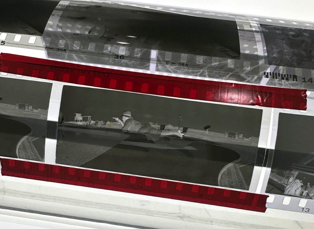 Image showing Widelux film negative processing